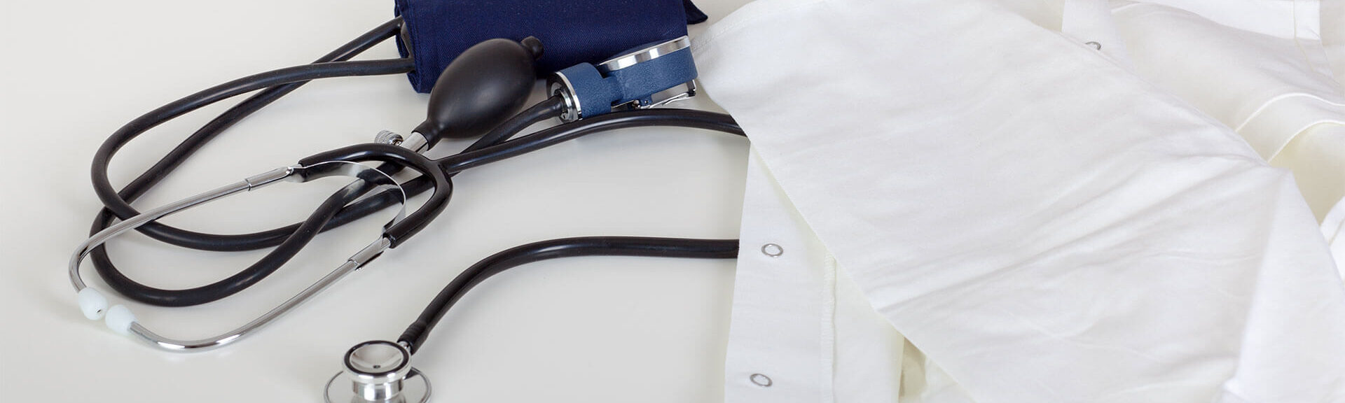 Closeup eines Stethoskps