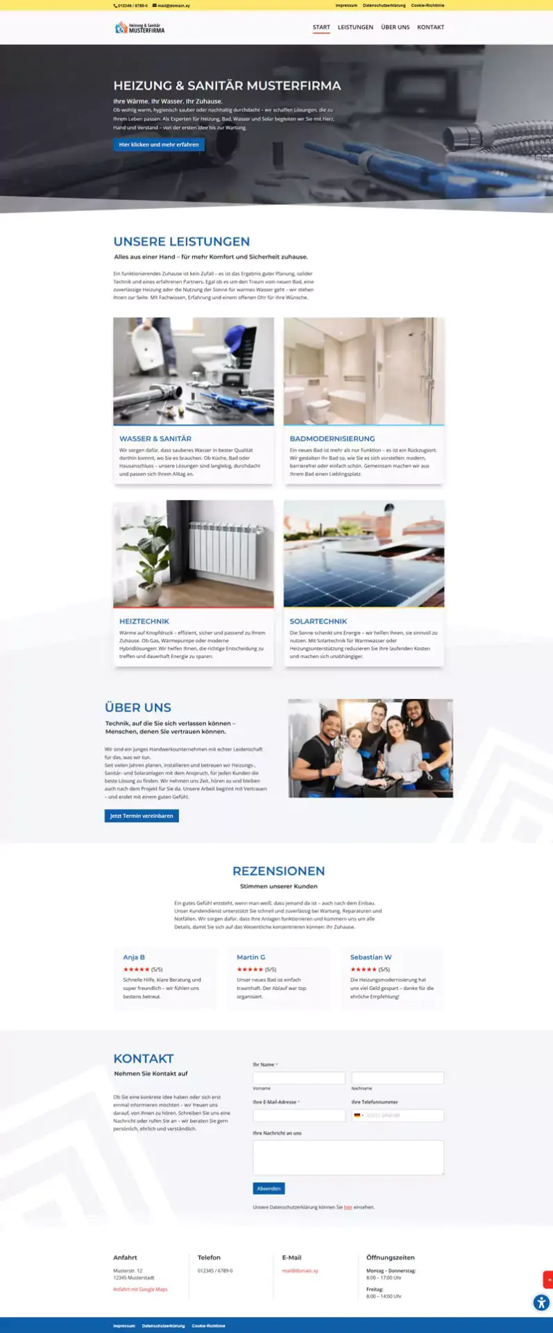 Website Template 7